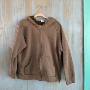 MENS COLUMBIA FULL ZIP HOODED SWEATSHIRT HOODIES SZ L